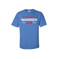 thumbnail image 1 of Political Elizabeth Warren 2020 Adult Short Sleeve T-Shirt-Iris-Small, 1 of 4