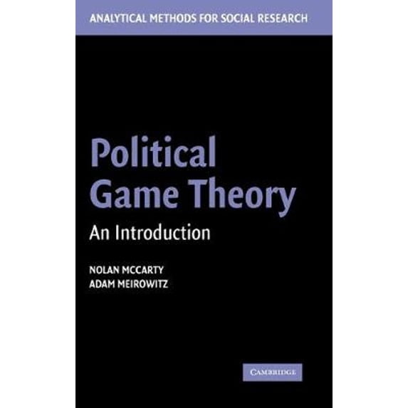 Pre-Owned Political Game Theory: An Introduction (Hardcover) 0521841070 9780521841078