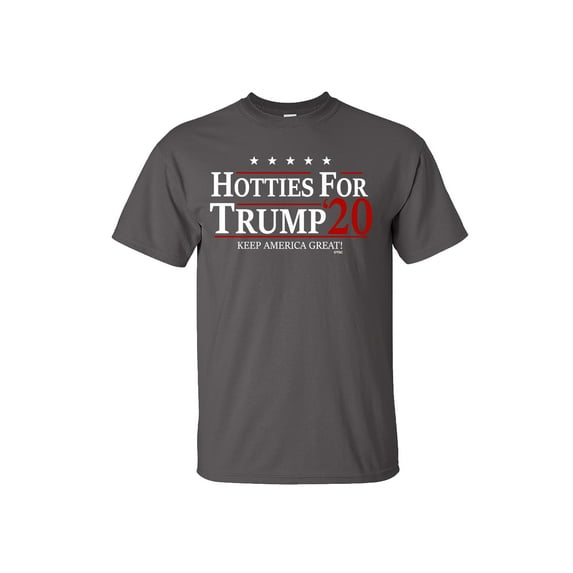 Political Hotties for Trump Short Sleeve T-Shirt-Charcoal-Medium
