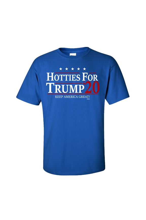 Political Hotties for Trump Short Sleeve T-Shirt-Royal-Medium