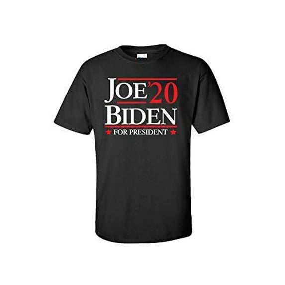 Political Joe Biden 20 Short Sleeve T-Shirt-Black-6XL