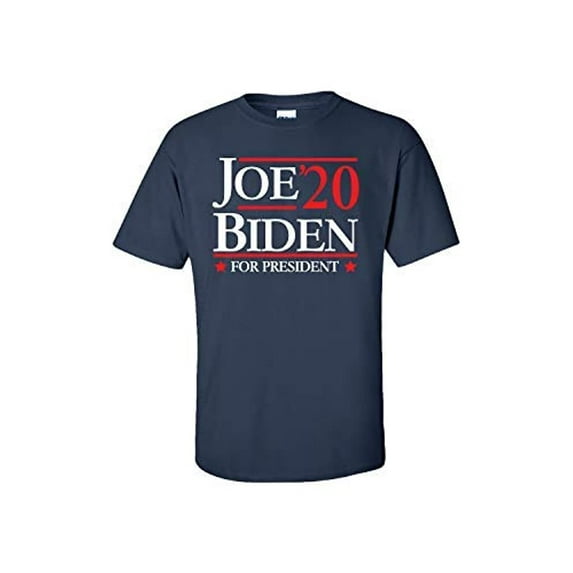 Political Joe Biden 20 Short Sleeve T-Shirt-Navy-XXXL