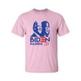 thumbnail image 1 of Political Joe Biden Kamala Harris Biden Harris 2020 Side Profile Short Sleeve T-shirt -Light Pink-4xl, 1 of 4