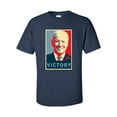 thumbnail image 1 of Political Joe Biden Victory Poster Biden Haris 2020 Short Sleeve T-shirt-Navy-xl, 1 of 4