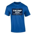 thumbnail image 1 of Political Keep America Great Adult Unisex Short Sleeve T-Shirt-Royal-Small, 1 of 4