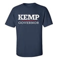 thumbnail image 1 of Political Kemp for Governor Adult Short Sleeve T-Shirt-Navy-Medium, 1 of 4