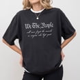 thumbnail image 1 of Political Statement Graphic Tee, Tops Has "We The People will never forget the cowards in congress who kept quiet" Text Design, Round Neck Regular Fit T - shirts, Size(S - 5XL), 1 of 5