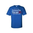thumbnail image 1 of Political Veterans for Trump Short Sleeve T-Shirt-Royal-4XL, 1 of 4