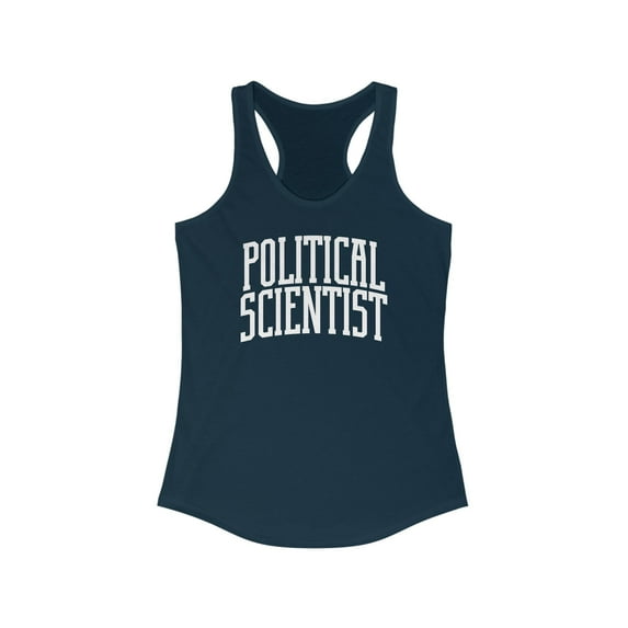 Political scientist Graduation Tank Top Gifts Shirt Womens Sleeveless