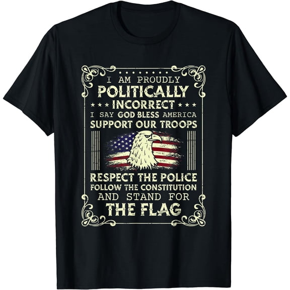 Politically Bless America Politic T-Shirt