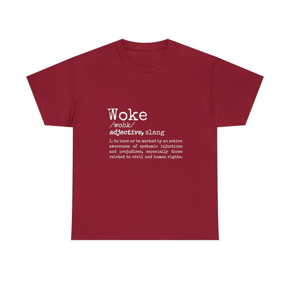 Politically Informed Woke Meaning Dictionary Definition Woke T-Shirt