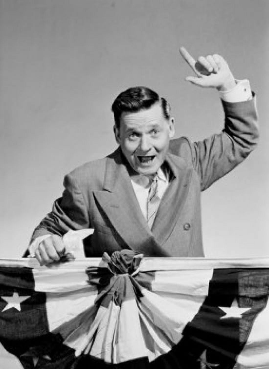 Politician delivering speech Canvas Art -  (24 x 36)