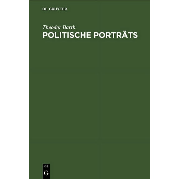 Politische Porträts, (Hardcover)