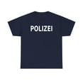 thumbnail image 1 of Polizei Front Back German Bundespolizei Federal Police Costume T-Shirt Tee - Navy / M, 1 of 4