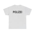 thumbnail image 1 of Polizei Front Back German Bundespolizei Federal Police Costume T-Shirt Tee - Ash / 5XL, 1 of 4