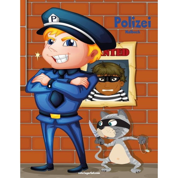 Polizei Polizei-Malbuch 1, Book 1, (Paperback)