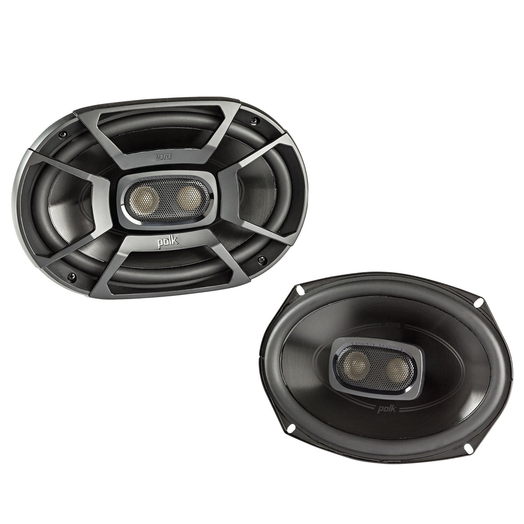 Polk Audio 6x9 Inch 450W 3-Way Car/Boat Coaxial Stereo Audio Speakers Marine , DB692