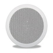 Polk Audio AW6000 6.5 Inch In Ceiling Dual Channel Indoor Outdoor Speaker, White