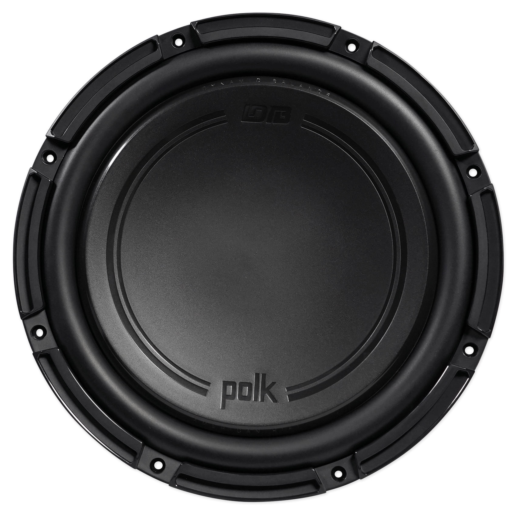Polk Audio DB+ Series 12 Inch 1110W 4 Ohm DVC Marine and Car Subwoofer