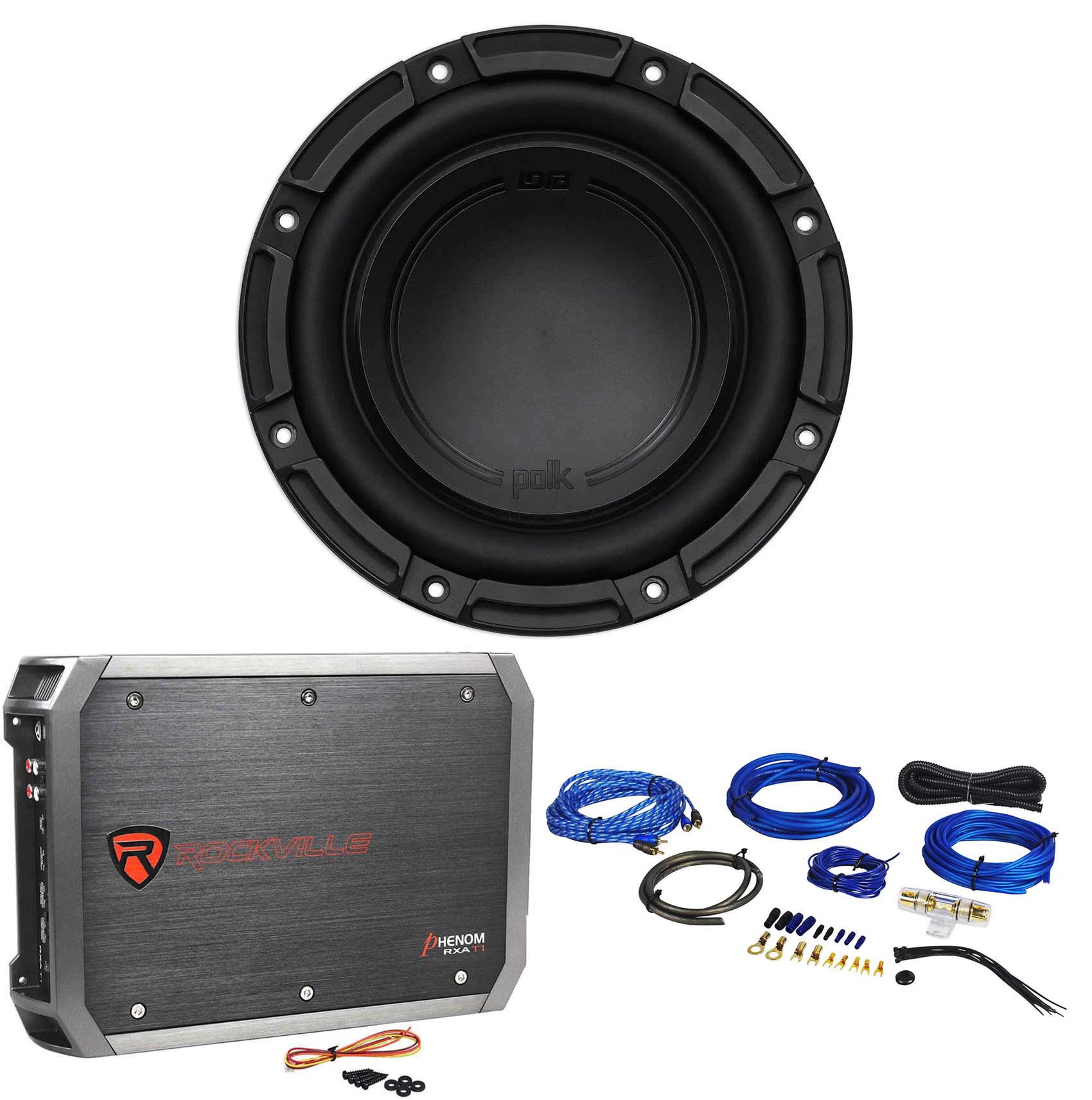 Polk Audio DB842SVC 8" 750W Max Single 4-Ohm Marine/Car Subwoofer (Non-Powered)