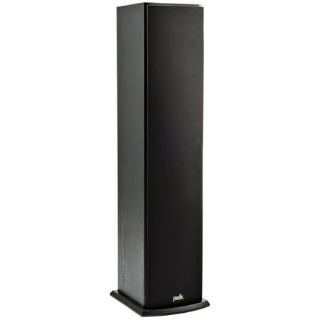 Polk Audio - T50 150 Watt Home Theater Floor Standing Tower Speaker (Single) - Amazing Sound | Dolby and DTS Surround - Black