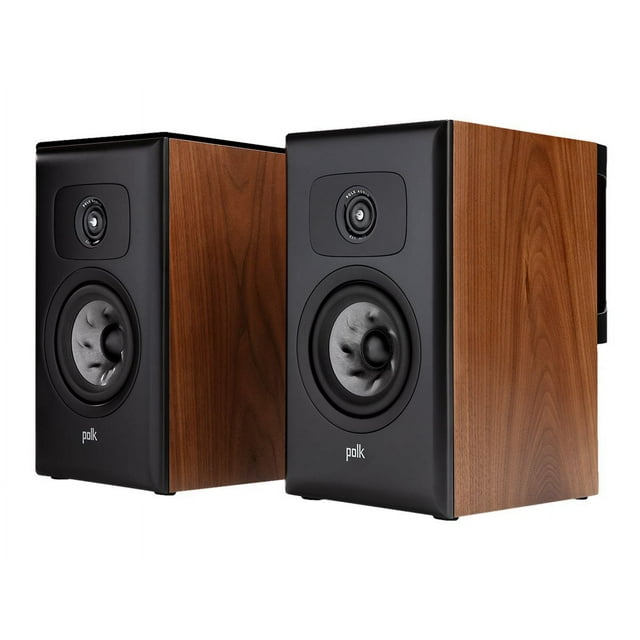Polk Audio Legend L100 - Speakers - bookshelf - 2-way - walnut brown