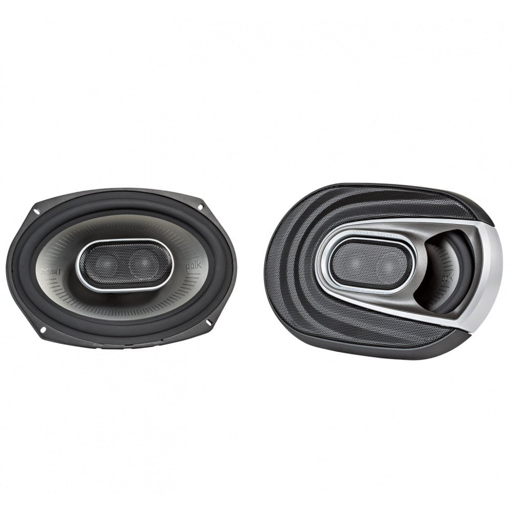 Polk Audio MM1 Series 6x9 Inch 450W Coaxial Marine Speakers for Boat and ATV