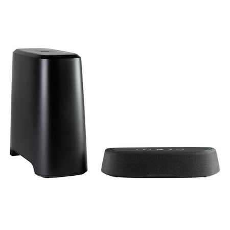 Polk Audio - MagniFi Mini AX 3.1 Ch Soundbar with Dolby Atmos and VoiceAdjust - Black
