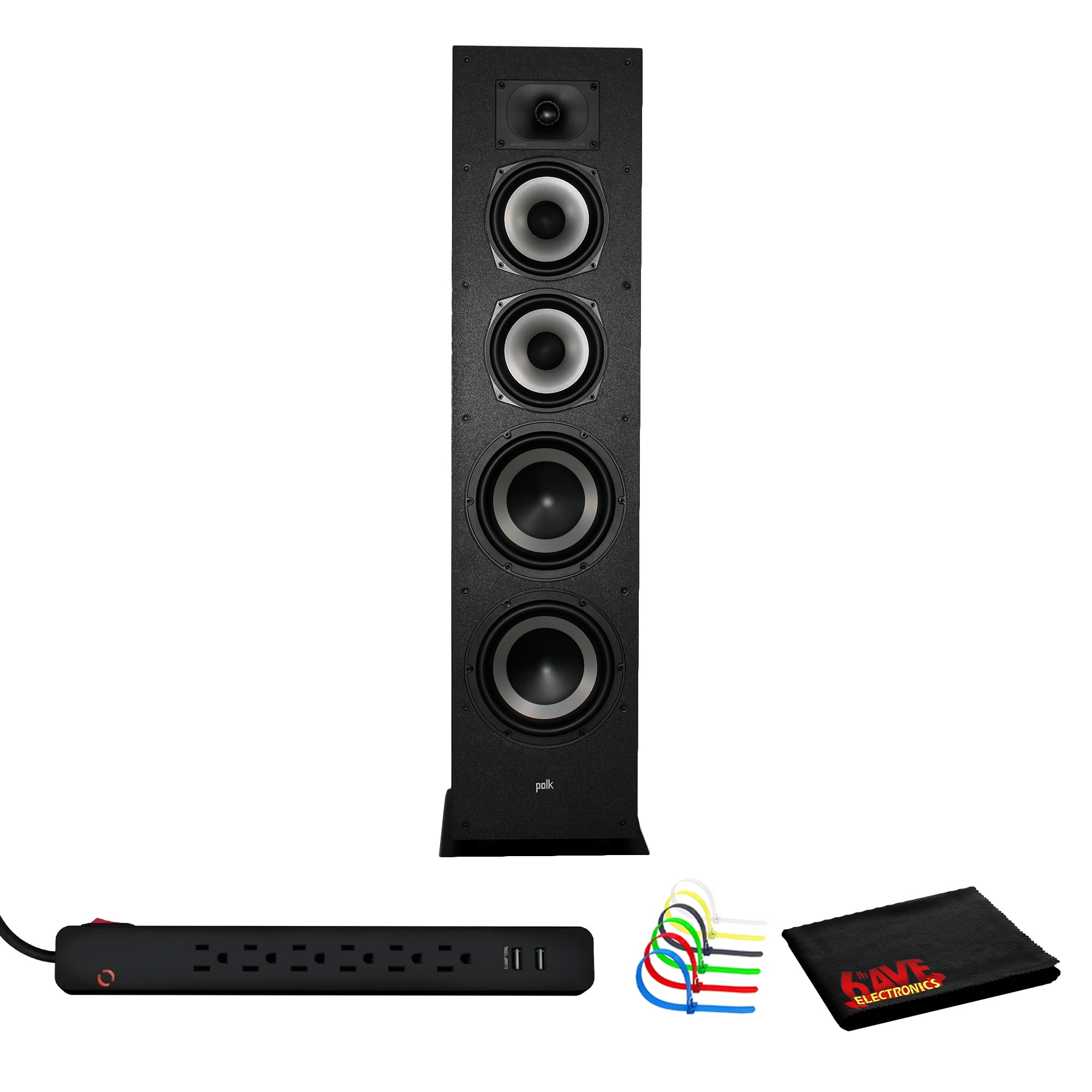 【2本セット】Polk Audio XT70フロアスタンディングスピーカー Polk Audio Monitor XT70 2-Way Floorstanding Speaker Bundle