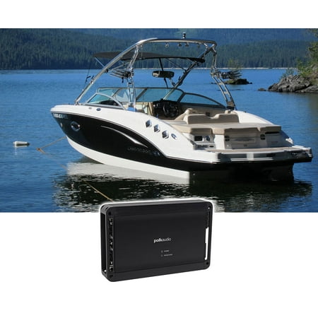 Polk Audio PAD4000.4 800w RMS 4-Channel Marine Amplifier Boat Amp PA D4000.4
