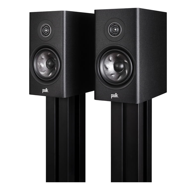 Polk Audio Reserve 200 Bookshelf Speakers - Pair (Black) - Walmart.com
