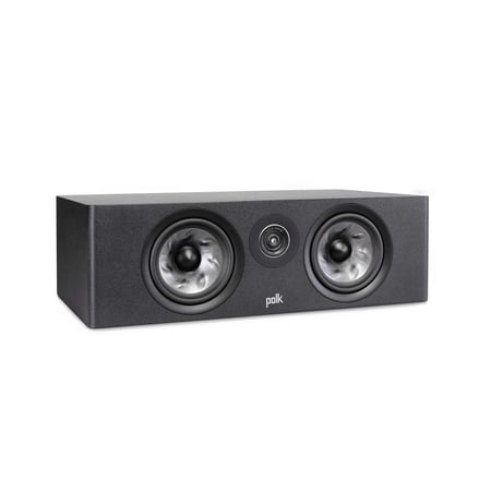 Polk Audio - Polk Reserve Series R400 Large Center Channel Loudspeaker, New 1" Pinnacle Ring Tweeter & Dual 6.5" Turbine Cone Woofers - Black