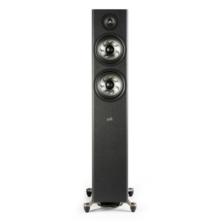 Polk Audio - Polk Reserve Series R600 Floorstanding Tower Speaker, New 1" Pinnacle Ring Tweeter & Dual 6.5" Turbine Cone Woofers - Black