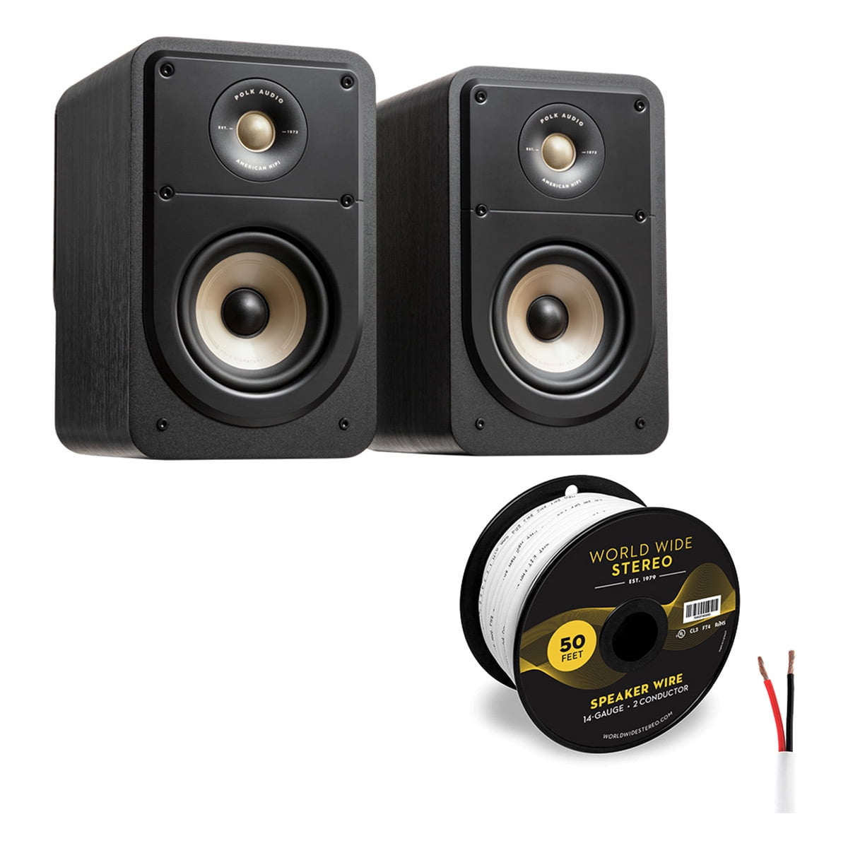 Polk Audio Signature Elite ES15 ペア Polk Audio Signature Elite ES15 Bookshelf Speaker Cable