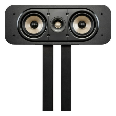 Polk Audio - Signature Elite ES30 Hi-Res Center Channel Speaker - Stunning Black
