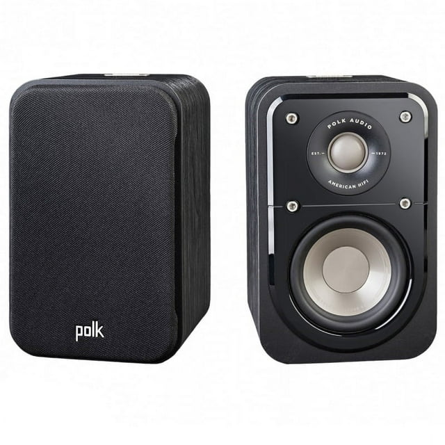 Polk Audio Signature Series S10 Surround Sound Home Theater Bookshelf Speakers