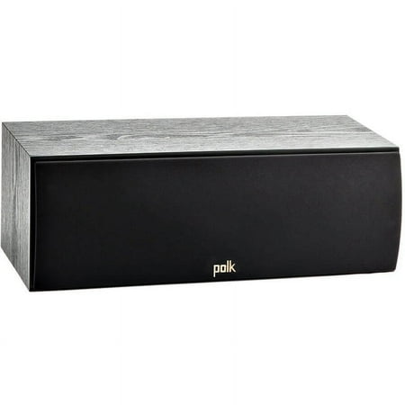 Polk Audio - T30 100 Watt Home Theater Center Channel Speaker (Single)| Dolby and DTS Surround - Black