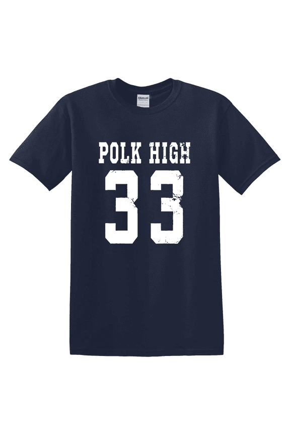 Polk High Jersey Football 90s Carnival T-shirt