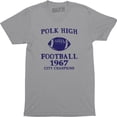 thumbnail image 1 of Polk High School Football Legend - Classic Vintage Movie TV Men's T-Shirt, 1 of 4
