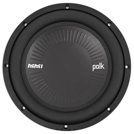 Polk MM1 Series 10" 1200W 4 Ohm Single Voice Coil ATV, Car, & Marine Subwoofer