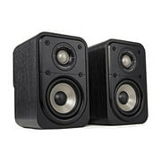 Polk Signature Elite ES10 Surround Loudspeaker - Hi-Res Audio Certified, Dolby Atmos & DTS:X Compatible, 1" Tweeter & 4" Woofer, Power Port Technology for Effortless Bass (Pair, Stunning Black)