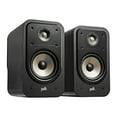 thumbnail image 1 of Polk Signature Elite ES20 Bookshelf Speaker - Hi-Res Audio Certified, Dolby Atmos & DTS:X Compatible, 1" Tweeter & 6.5" Woofer, Power Port Technology for Effortless Bass (Pair, Stunning Black), 1 of 8