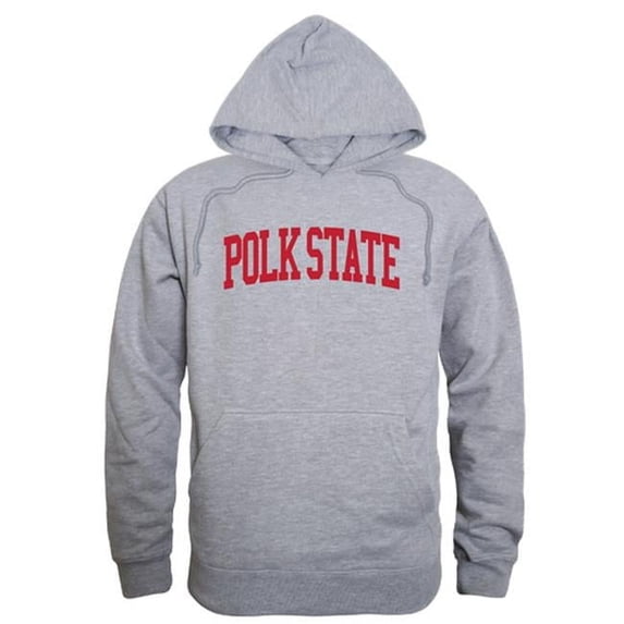 Polk State College Game Day Hoodie, Heather Grey - Small