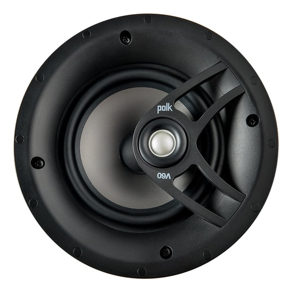 Polk Audio V60 6.5" Vanishing In Ceiling Speaker - Each (White)