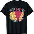 thumbnail image 1 of Polka Anyone Accordion Music Musical Instrument Dance Play T-Shirt, 1 of 3