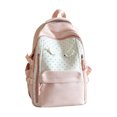 thumbnail image 1 of Polka Dot Backpack Cute Daypacks Large Kawaii Backpacks for Travel Daily Use, 1 of 5