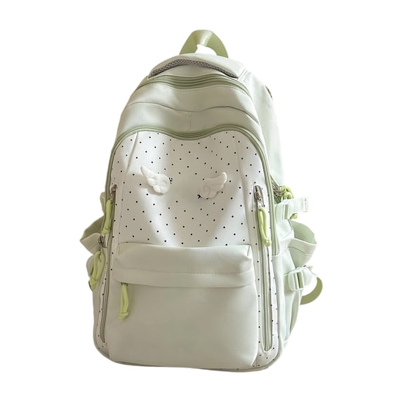 Polka Dot Backpack Cute Daypacks Large Kawaii Backpacks for Travel Daily Use