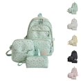 thumbnail image 1 of Polka Dot Backpack Large Capacity School Backpack Lightweight Bookbag for High School Students Casual Daypack with Spacious Compartments Adjustable Padded Straps for Daily & Travel, 1 of 9
