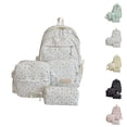 thumbnail image 1 of Polka Dot Backpack Large Capacity School Backpack Lightweight Bookbag for High School Students Casual Daypack with Spacious Compartments Adjustable Padded Straps for Daily & Travel, 1 of 9