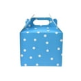 thumbnail image 1 of Polka Dot Cardboard Favor Box, 5-1/4-inch, 4-Count, 1 of 1